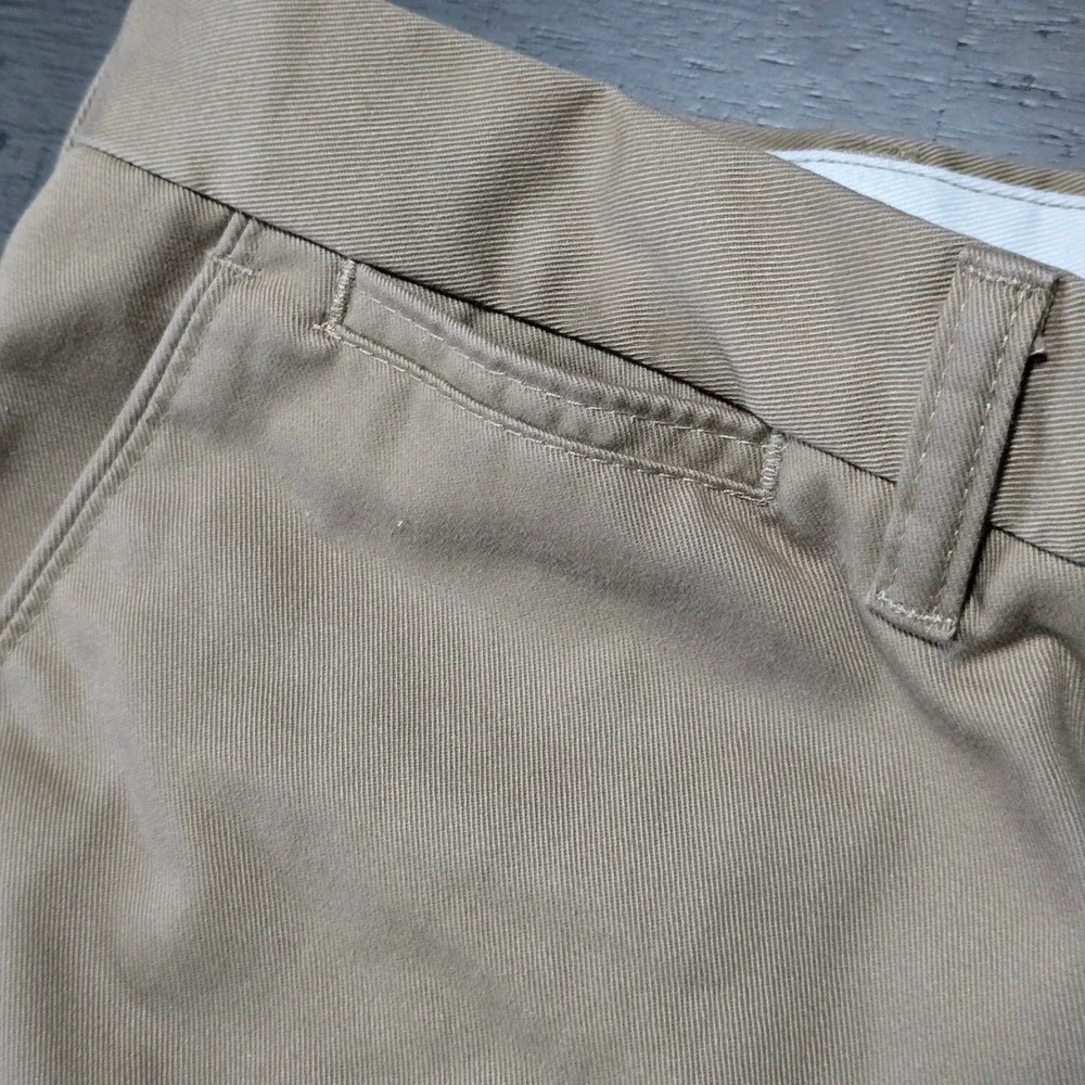 Dockers D3 Classic Mens 38x30 Flat Front‎ Khaki Dress Pants Trousers Tan